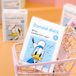Donald Duck Pocket Tissues 9 Pcs